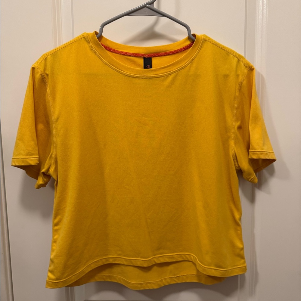 Yellow Women's Crop Top